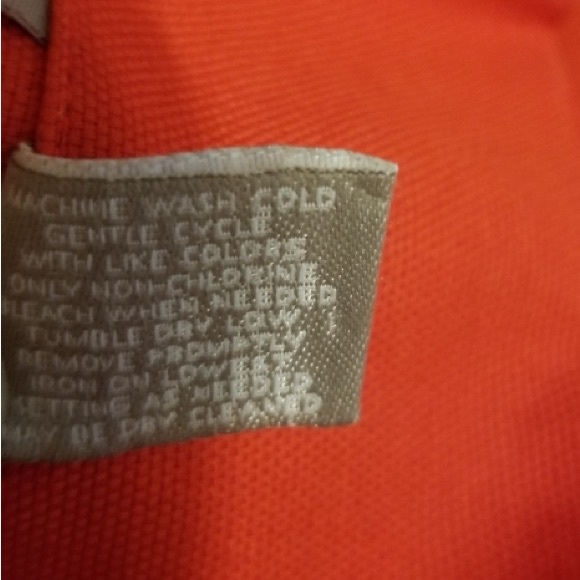 Chico’s orange jacket with cowl neck collar and 3/4 sleeves Size M - Picture 10 of 10